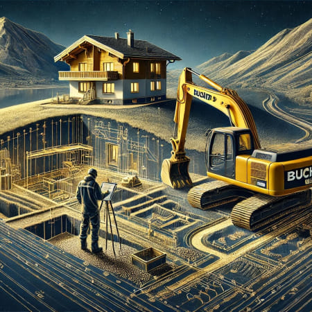 Präziser Erdbau in Kufstein – Geländemodellierung und Materialtransport mit Erfahrung und modernem Maschinenpark von Bucher Bau