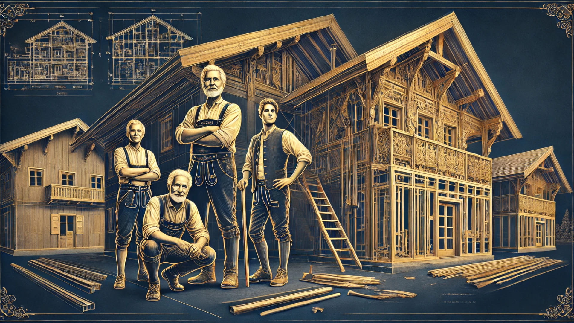 Präziser Holzbau in Kufstein – Zimmermeisterarbeit von Bucher Bau mit regionalem Massivholz und traditioneller Handwerkskunst