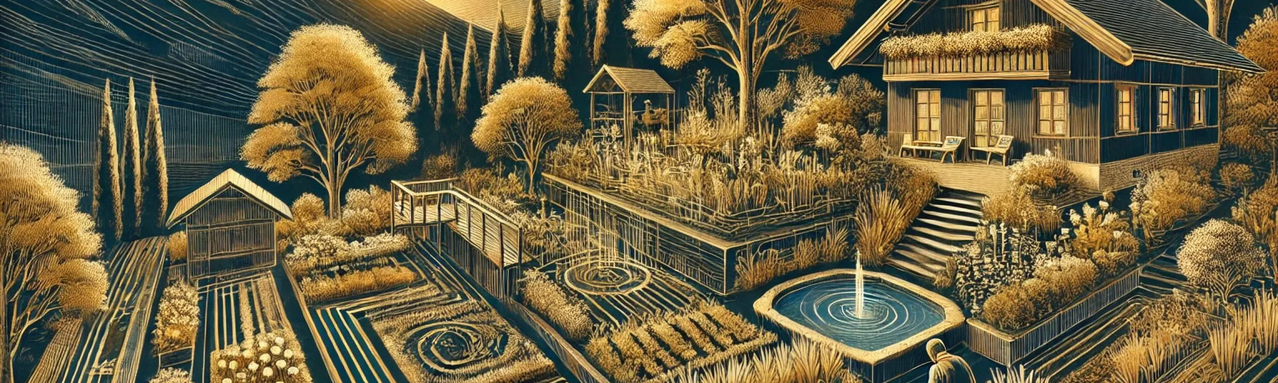 Garten mit Naturstein und Holz in Kitzbühel – alpine Gartengestaltung von Bucher Bau